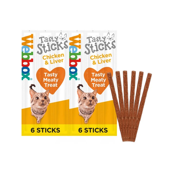 Webbox Cats Delight Tasty Sticks Chicken & Liver