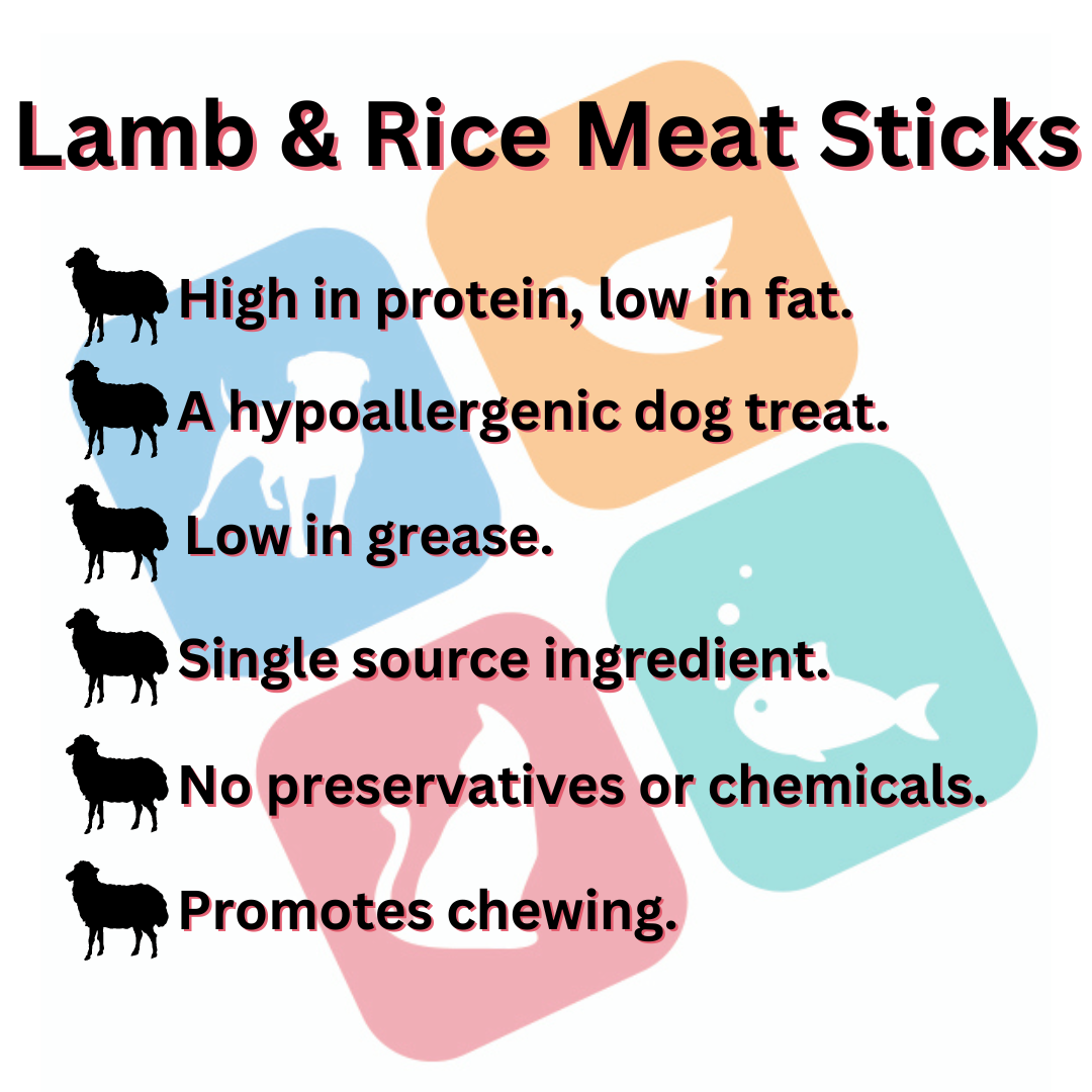 Lamb and Rice Meat Sticks
