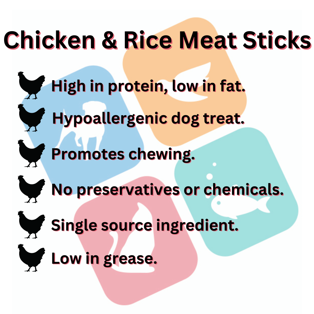 Chicken and Rice Meat Sticks