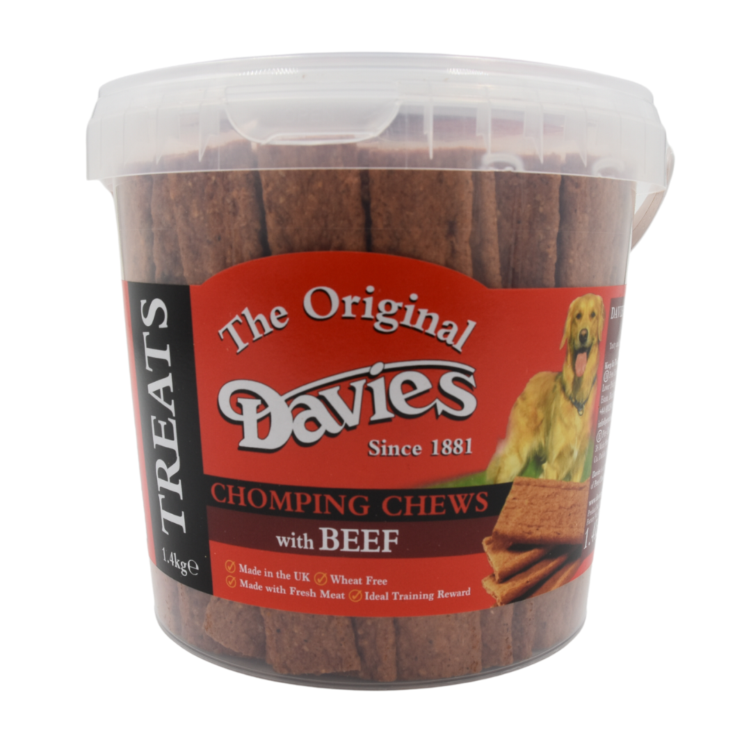 Davies Chomp Chew Beef Jar