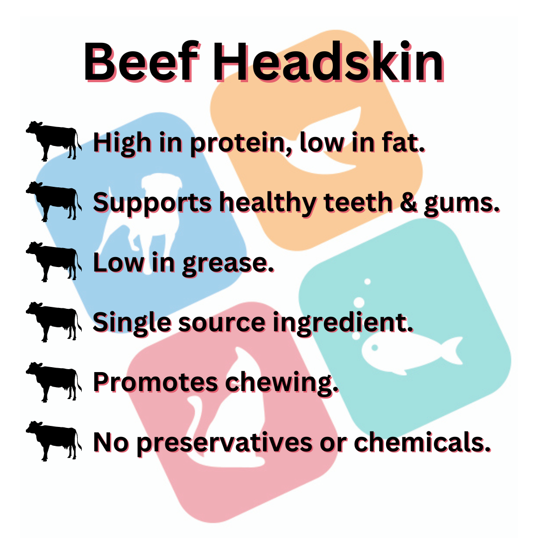 Beef Headskin Natural