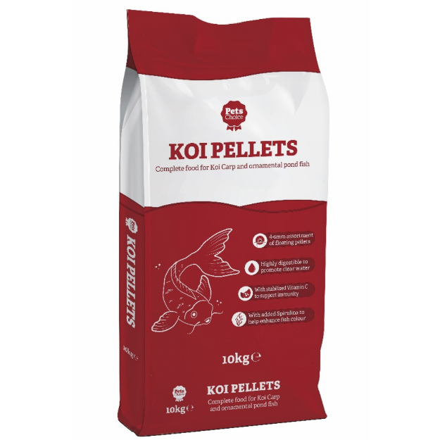 Picture of Pets Choice Koi Carp Pellets Fish Food (10kg)
