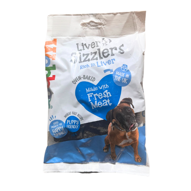 Picture of Webbox Chewy Liver Sizzlers (8x150g bags) 