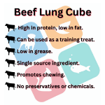 Picture of Beef Lung Cube (200g)