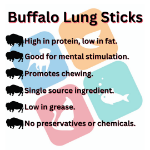 Picture of Buffalo Lung Sticks (500g)