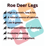 Picture of Roe Deer Legs Natural (9)