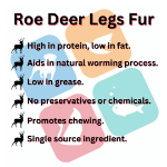 Picture of Roe Deer Legs with Fur (3)